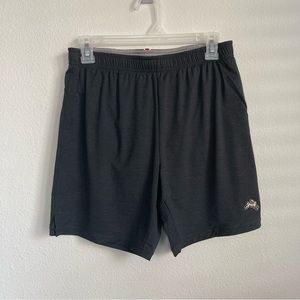 Tracksmith 7" Inseam Grey Stretch Running Session Shorts